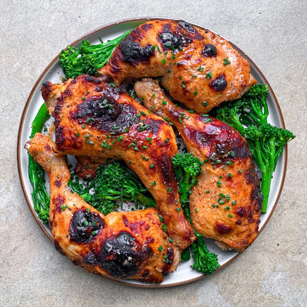 Buttermilk Brined Roast Chicken Legs Zena's Kitchen