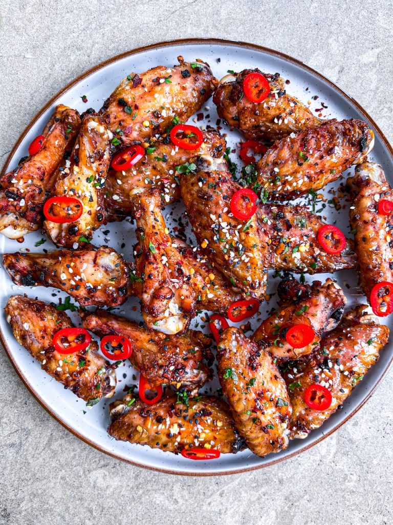 Honey Chipotle Chicken Wings Zena's Kitchen