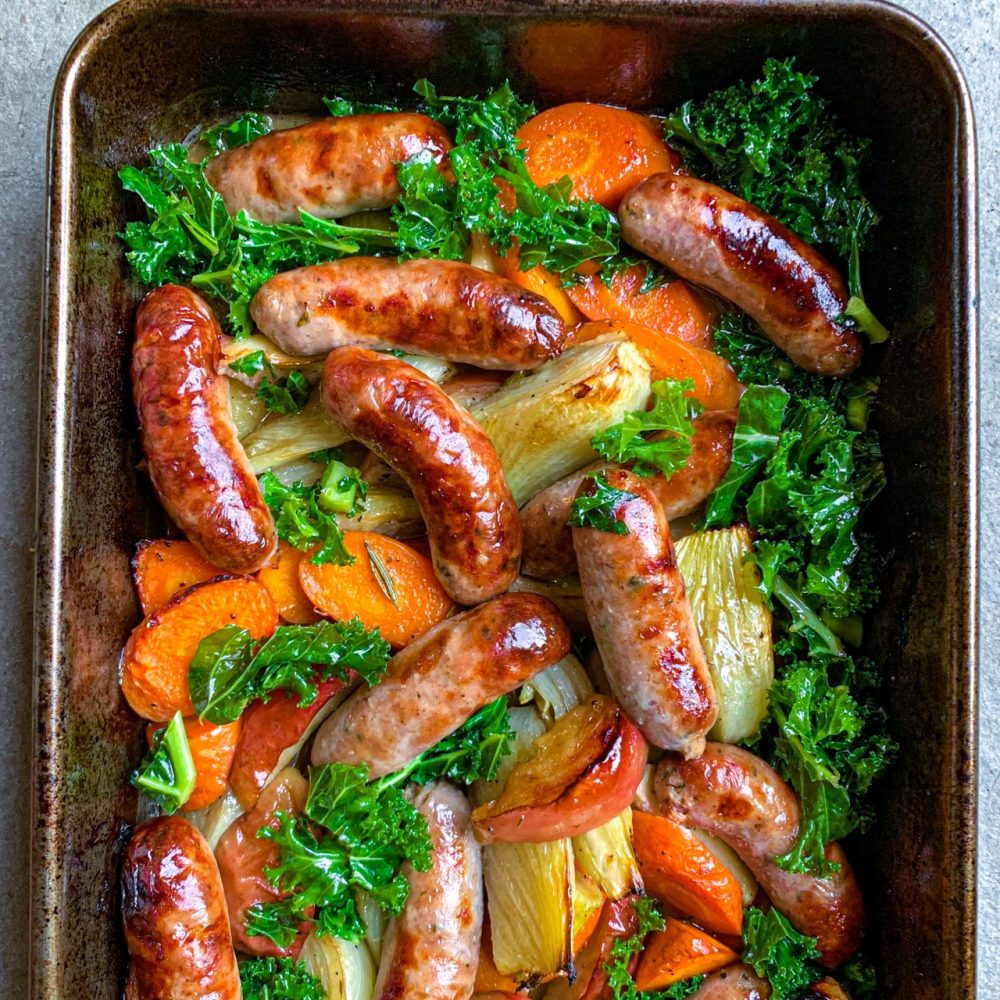 Smoky Chicken and Chorizo Tray Bake Zena's Kitchen