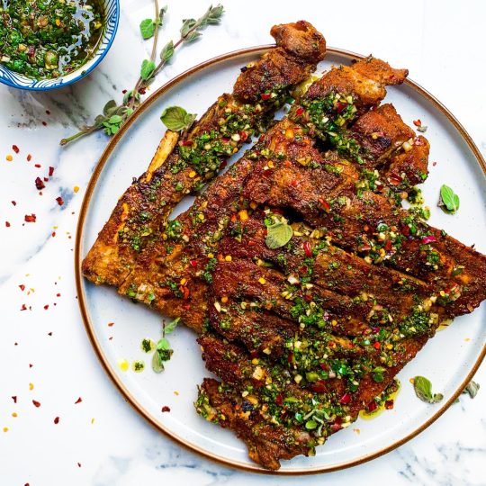Chimichurri Ribs