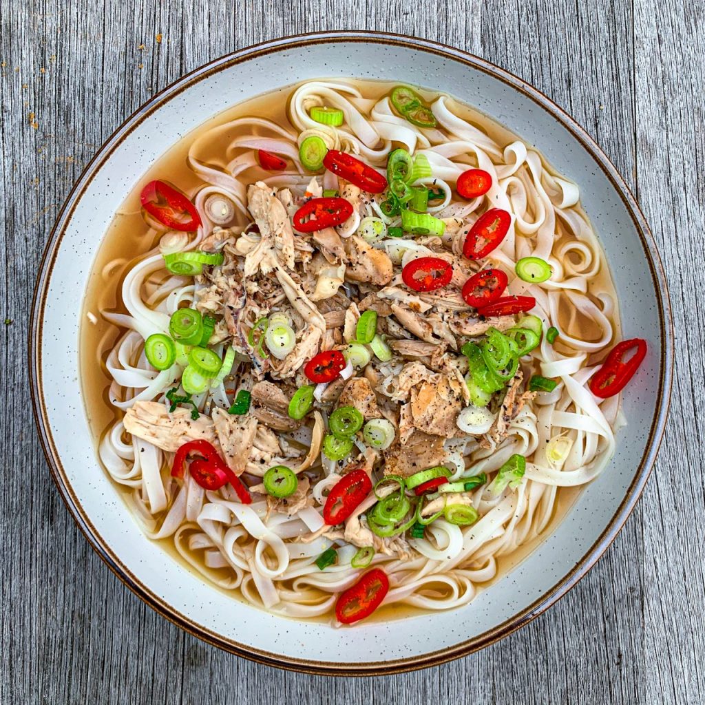 Chinese-Style Chicken Noodle Soup - Zena's Kitchen