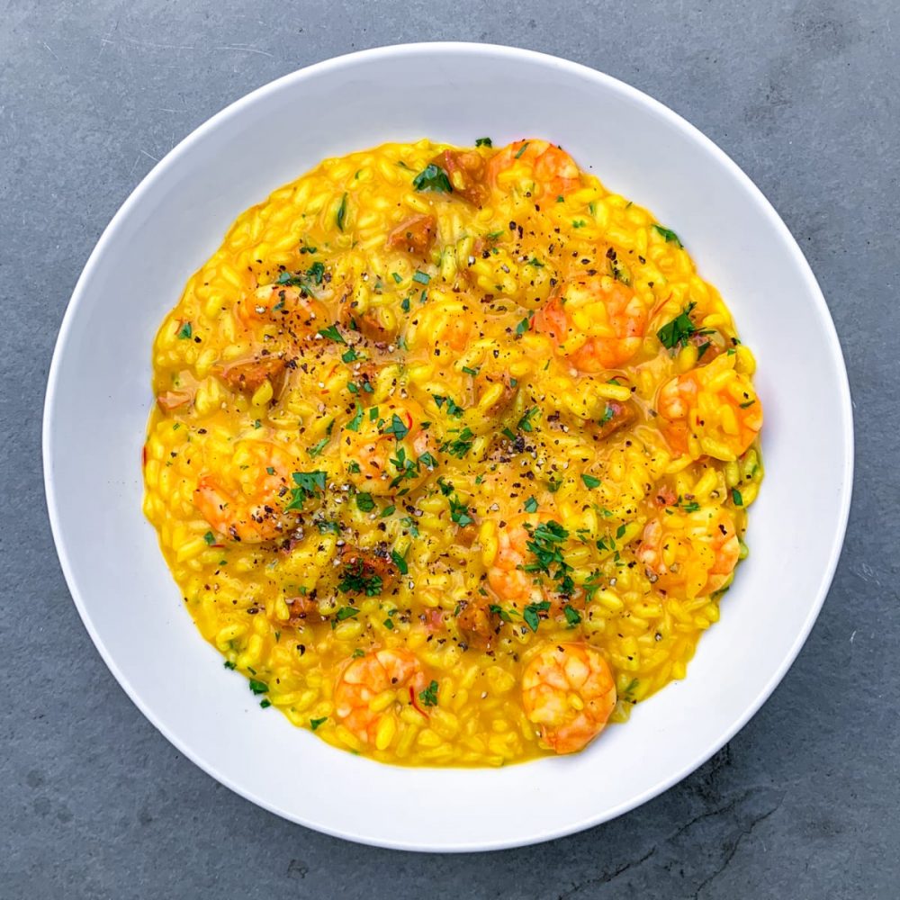 King Prawn Risotto - Zena's Kitchen