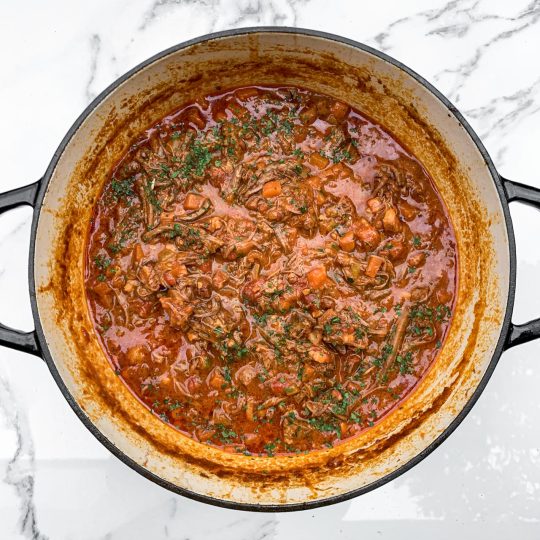 Slow Cooked Brisket Ragu