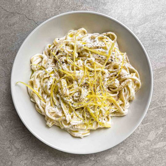 Lemony Ricotta Pasta