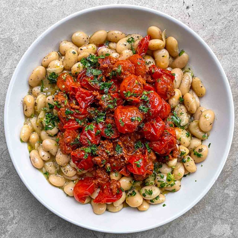 Smoky Chorizo and Tomato Beans - Zena's Kitchen