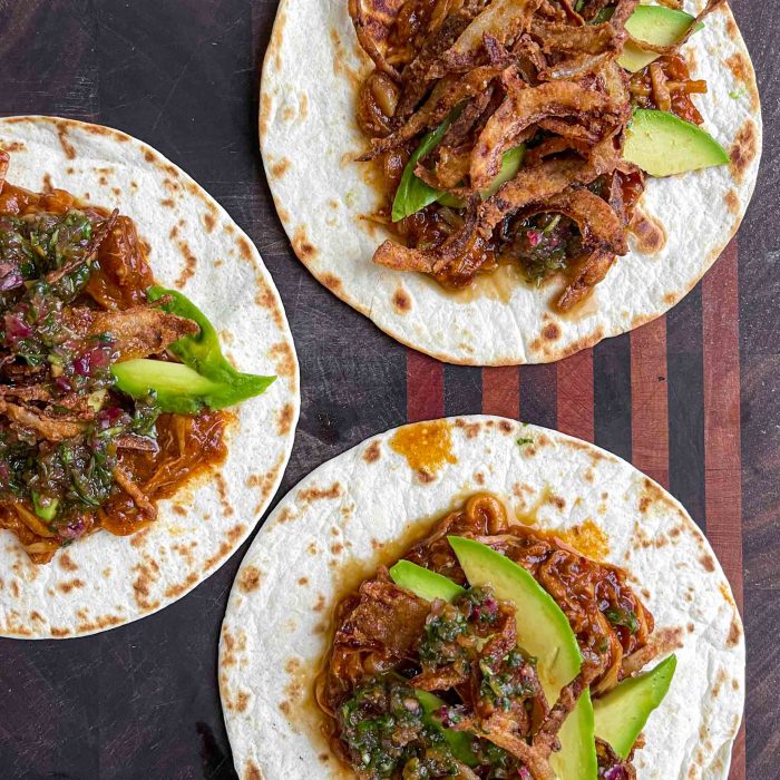 Smoky Mushroom and Aubergine (Eggplant) Tacos Zena's Kitchen