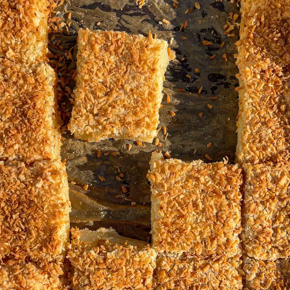 Coconut Mochi Cake Zena's Kitchen