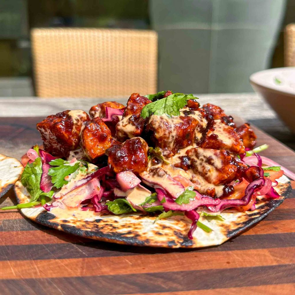 Sticky Chipotle Tofu Tacos Zena's Kitchen
