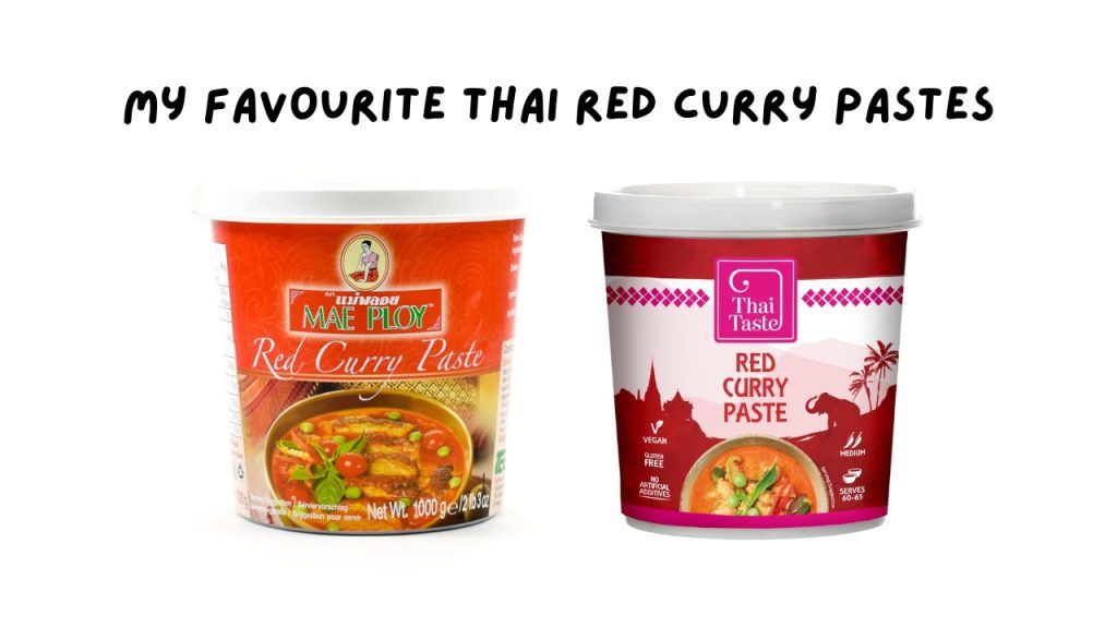 My go-to Thai red curry paste brands.