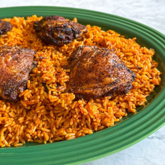 Grilled Chicken for Jollof Rice
