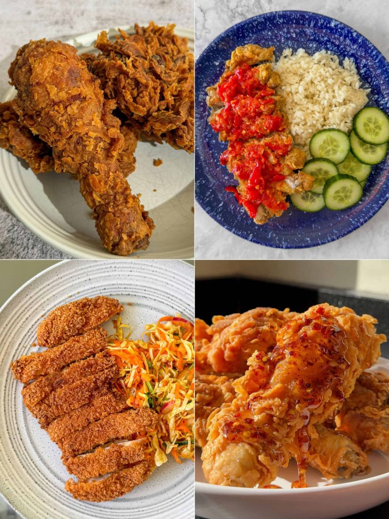 A collage of other similar dishes on the site