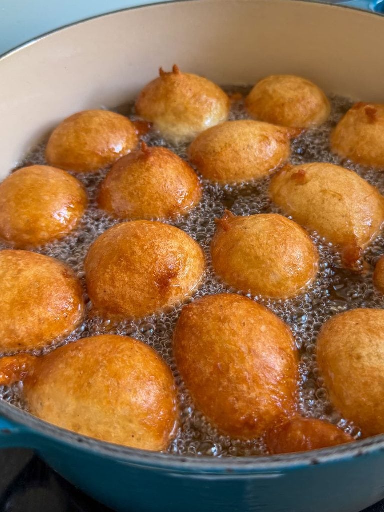 Frying the puff puff part 1